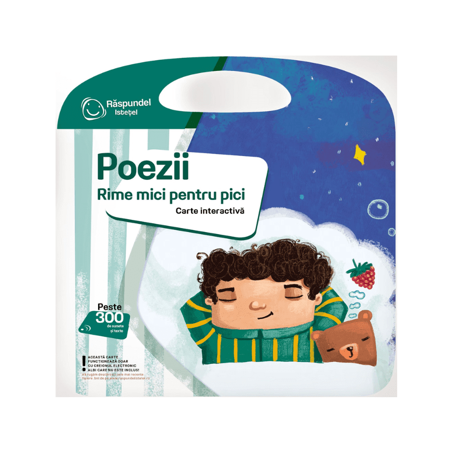 Raspundel Istetel Poezii – Rime mici pentru pici, carte interactiva
