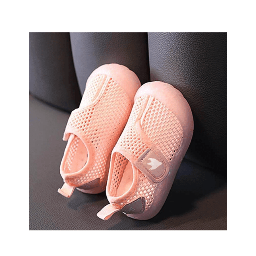 Pantofi sport pentru copii, roz, talpa antialunecare